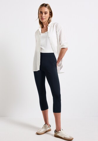 STREET ONE Skinny Leggings in Blau