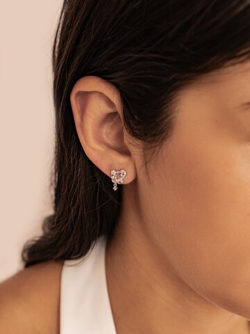 Orecchini 'Sparkle Moon' di Hey Happiness in argento