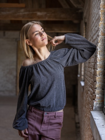 Looxs Revolution Blouse in Grijs