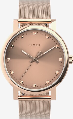 TIMEX Analog Watch 'ORIGINALS' in Gold: front
