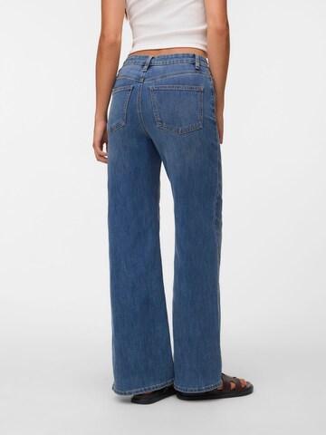 VERO MODA - Pierna ancha Vaquero 'VMOlivia' en azul