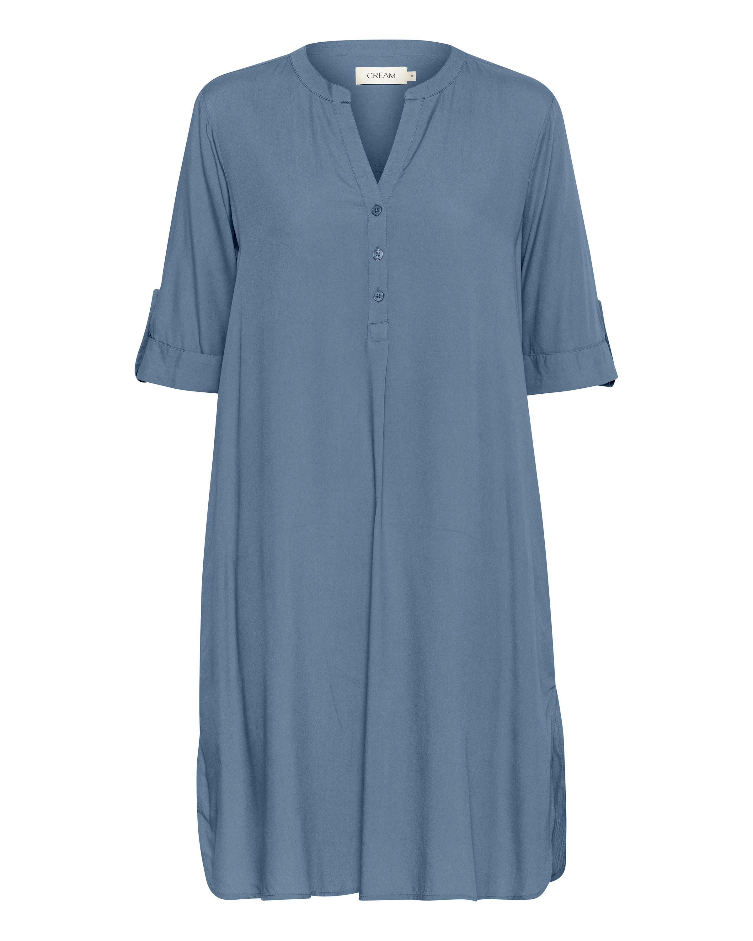 Cream Blusekjole 'Tiah' i blå: forside