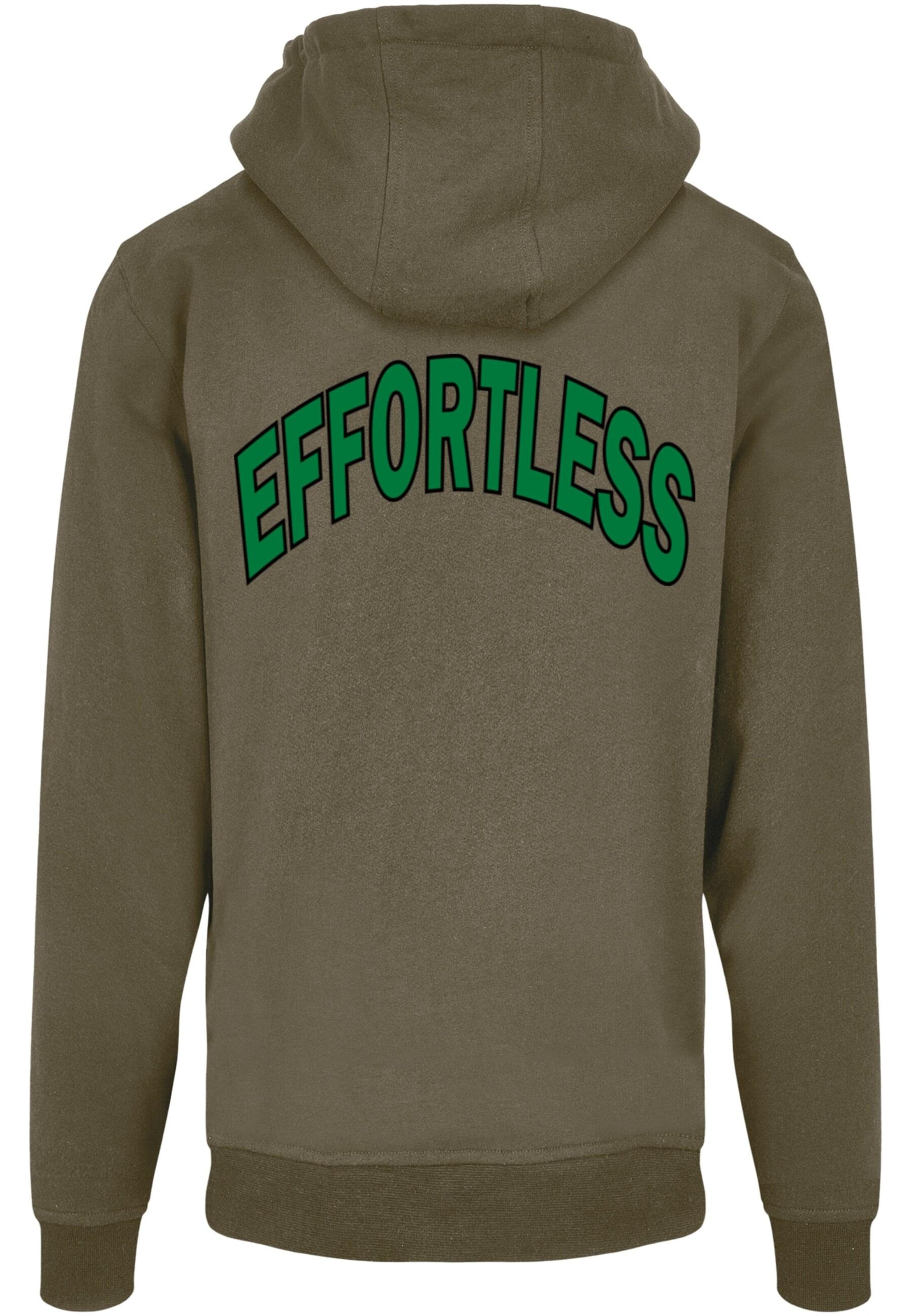 Sweat-shirt 'Attitude' Merchcode en vert