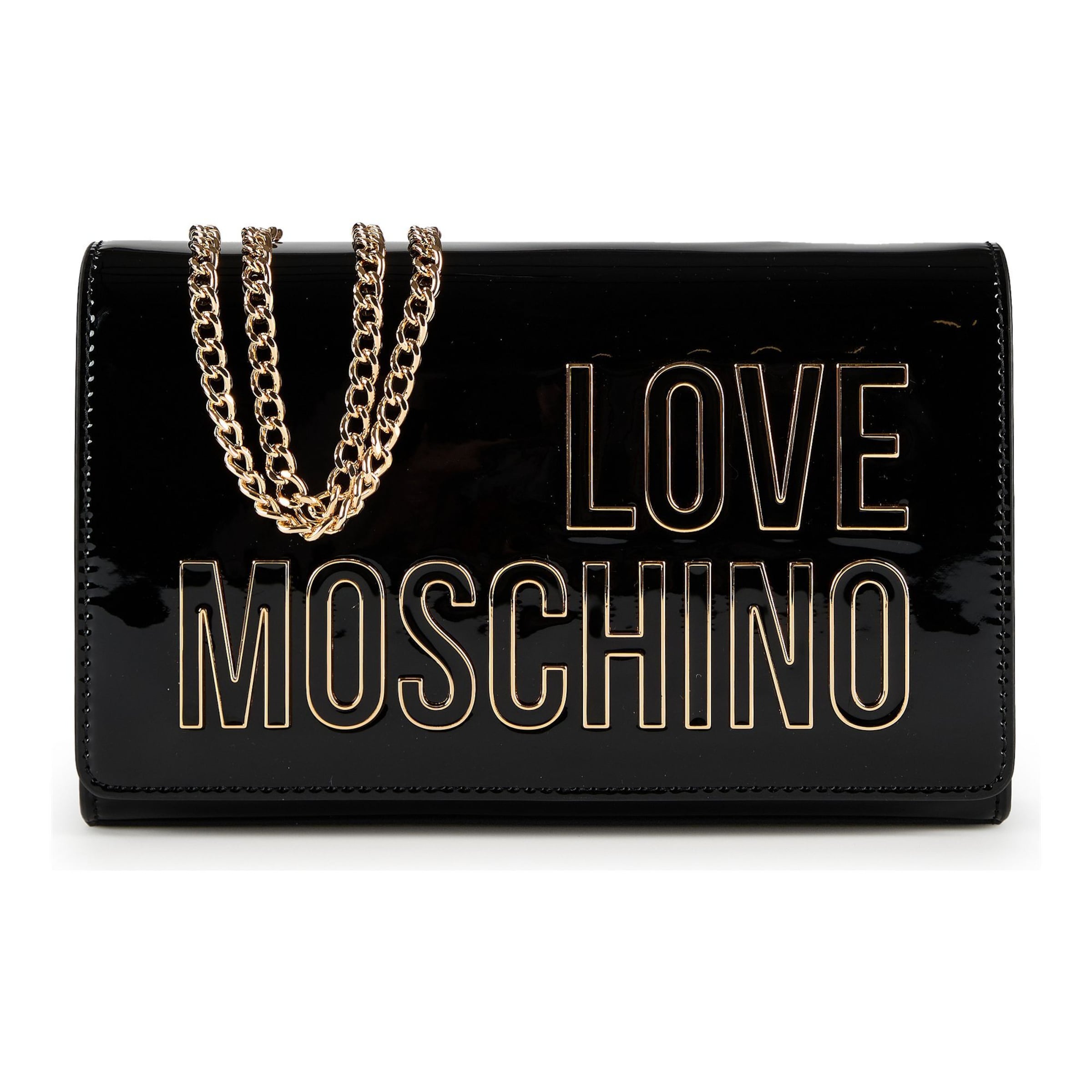 Love Moschino Schoudertas 'Smart Daily' in Zwart: voorkant