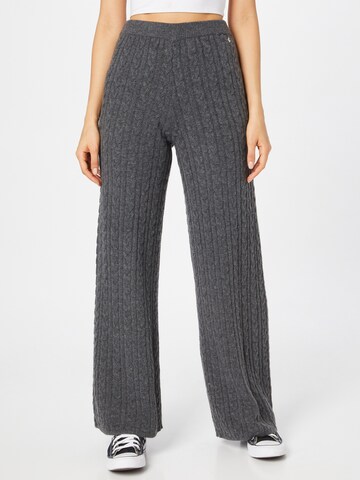 GUESS Wide leg Pants in Grey: front