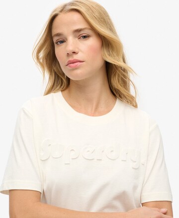 T-shirt Superdry en beige
