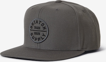 Casquette 'OATH III' Brixton en gris : devant