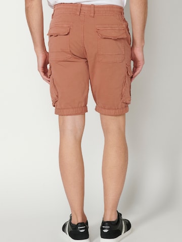 KOROSHI Regular Trousers in Orange