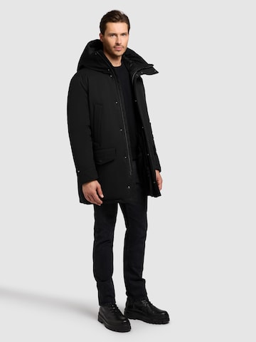 khujo Winter parka 'Kirk' in Black