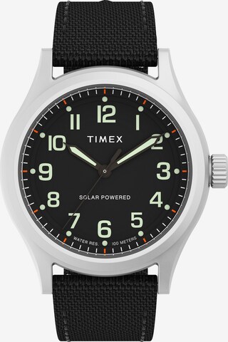 TIMEX Analog Watch ' Sierra ' in Black: front