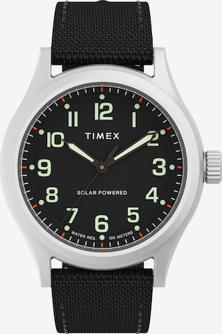 TIMEX Analoog horloge ' Sierra ' in Zwart: voorkant