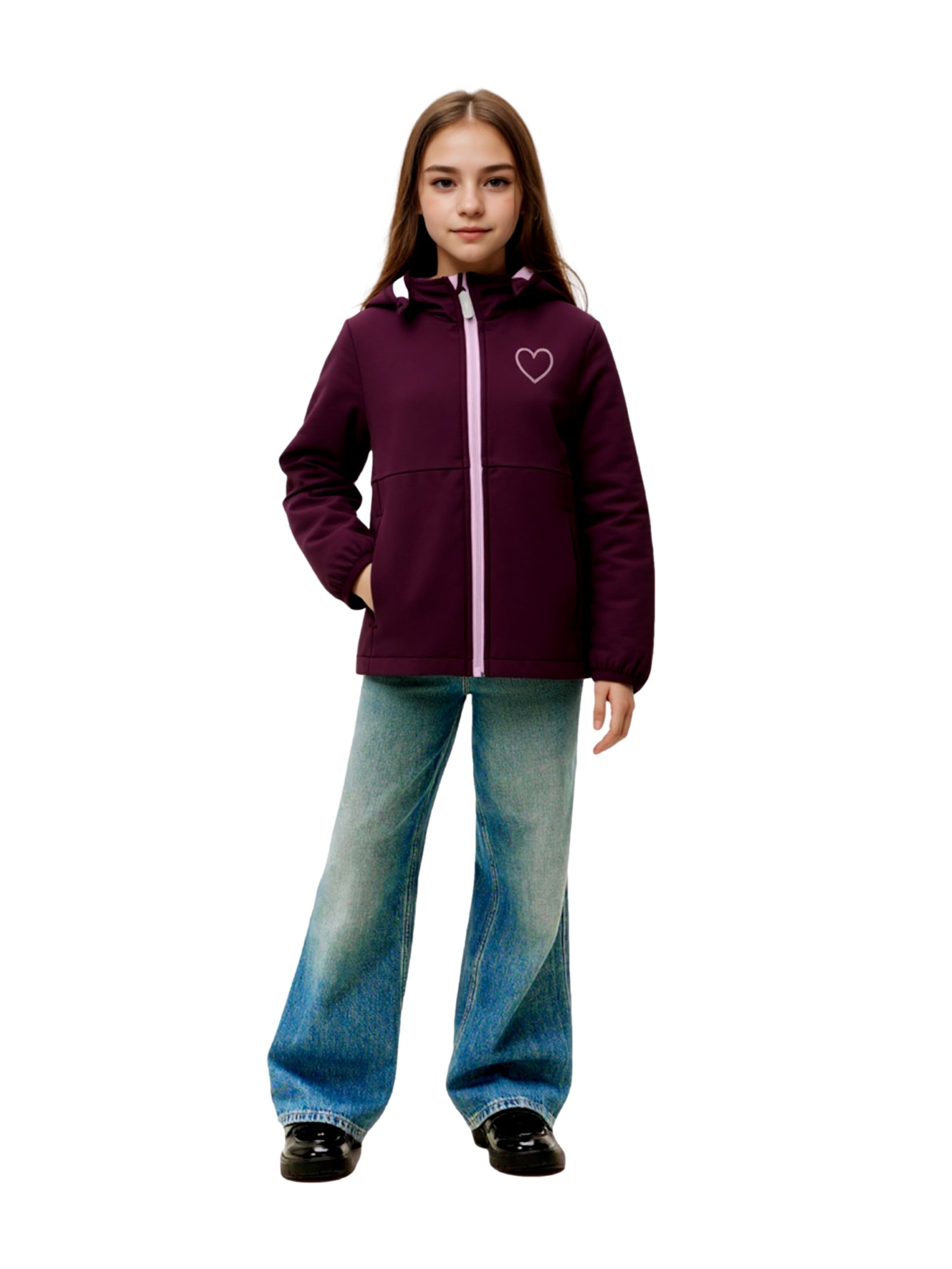 NAME IT - Chaqueta funcional 'NMFMALTA05' en lila: frente