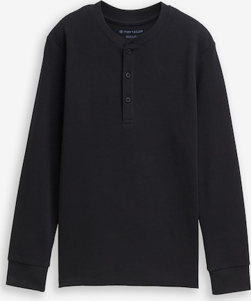 TOM TAILOR Shirt in Schwarz: Vorderseite