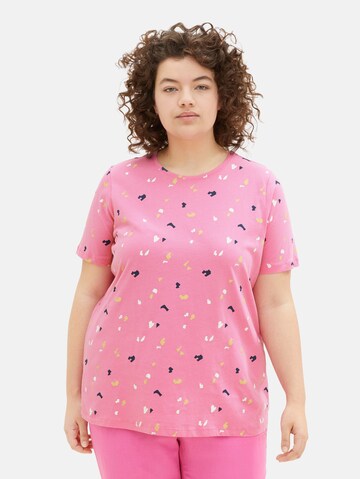 Tom Tailor Women + Tričko – pink: přední strana
