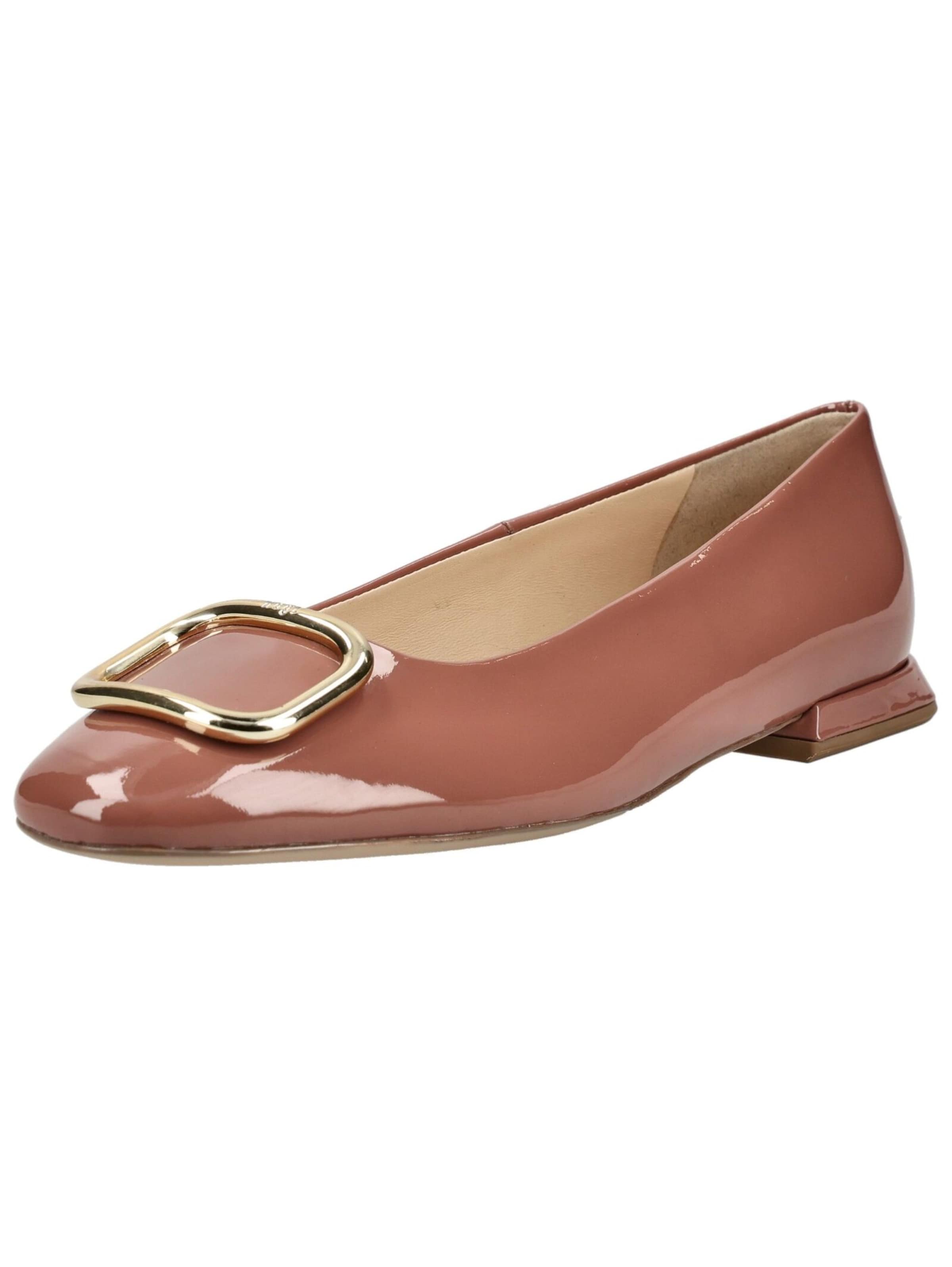Ballerines 'Victoria' Högl en rose : devant