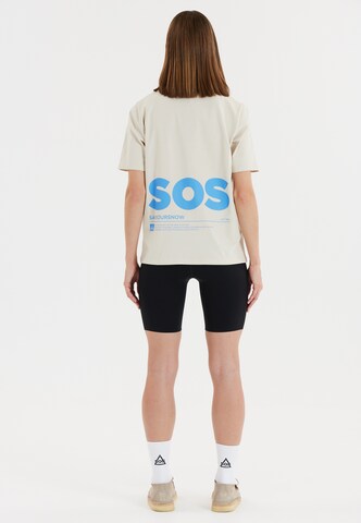 SOS Slimfit Sporthose 'Leysin' in Schwarz