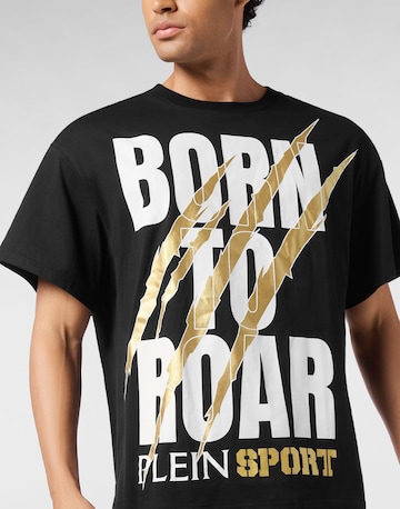 Plein Sport - Camiseta 'Scratch' en negro