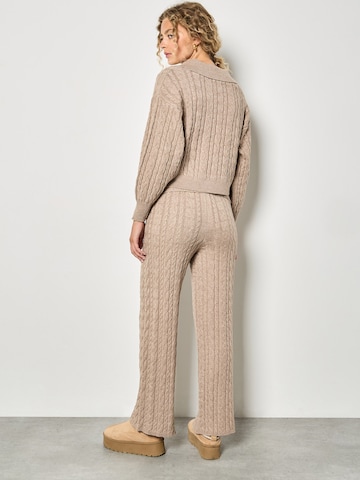 Apricot Wide leg Broek in Beige