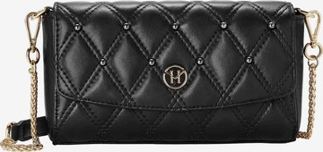 Borsa a tracolla di Victoria Hyde in nero: frontale