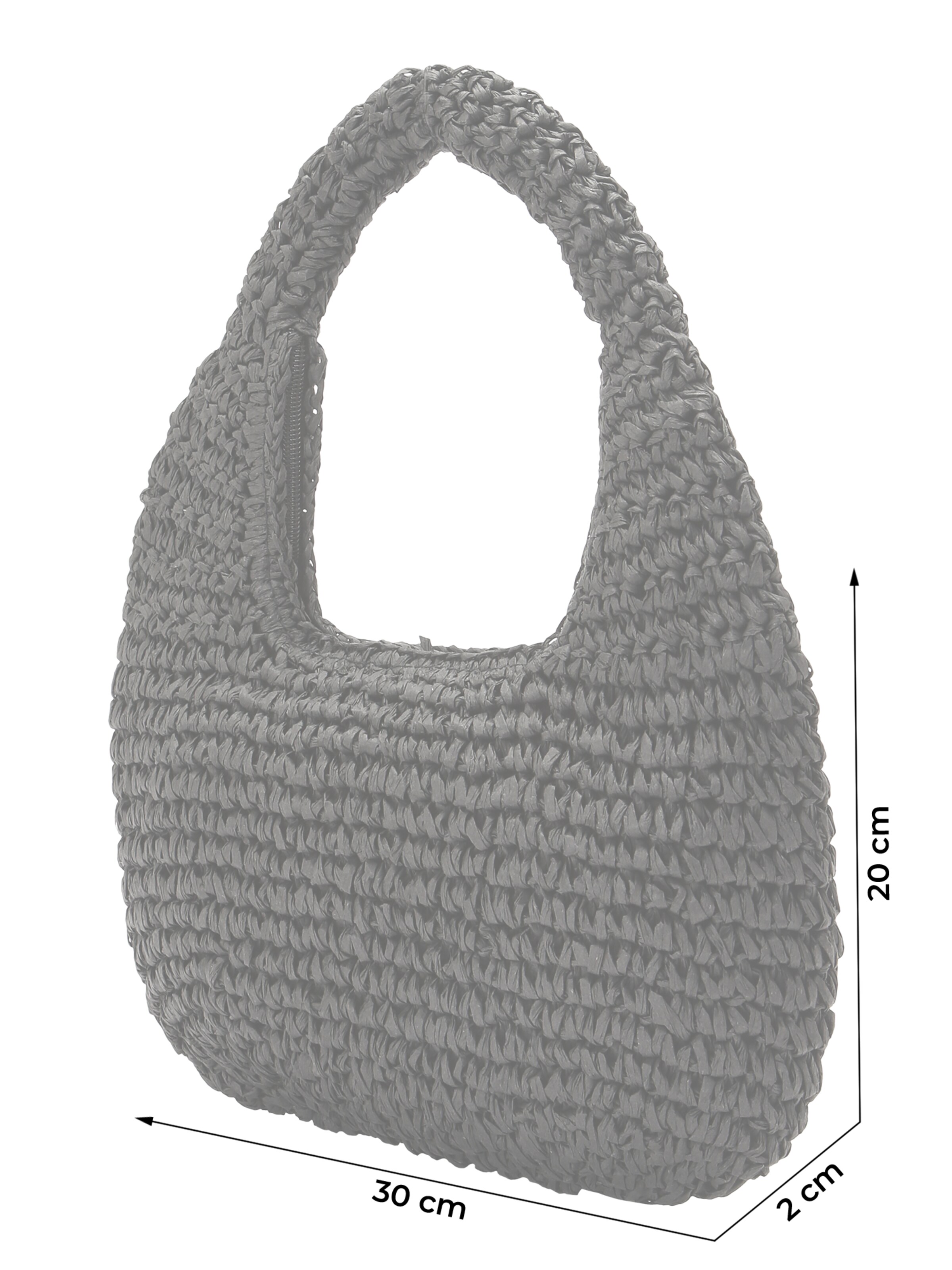 SUI AVA Håndtaske i sort