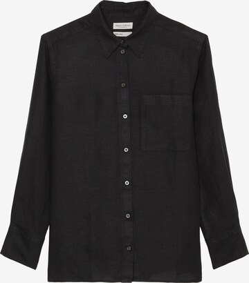 Camicia da donna di Marc O'Polo in nero: frontale