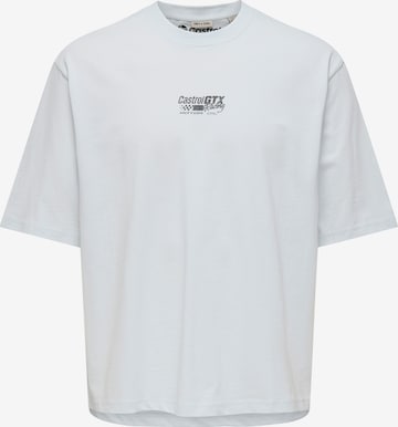 Only & Sons Μπλουζάκι 'ONSCASTROL' σε μπλε: μπροστά