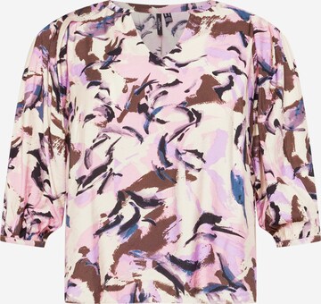 Vero Moda Curve Blouse 'DEBBY' in Roze: voorkant