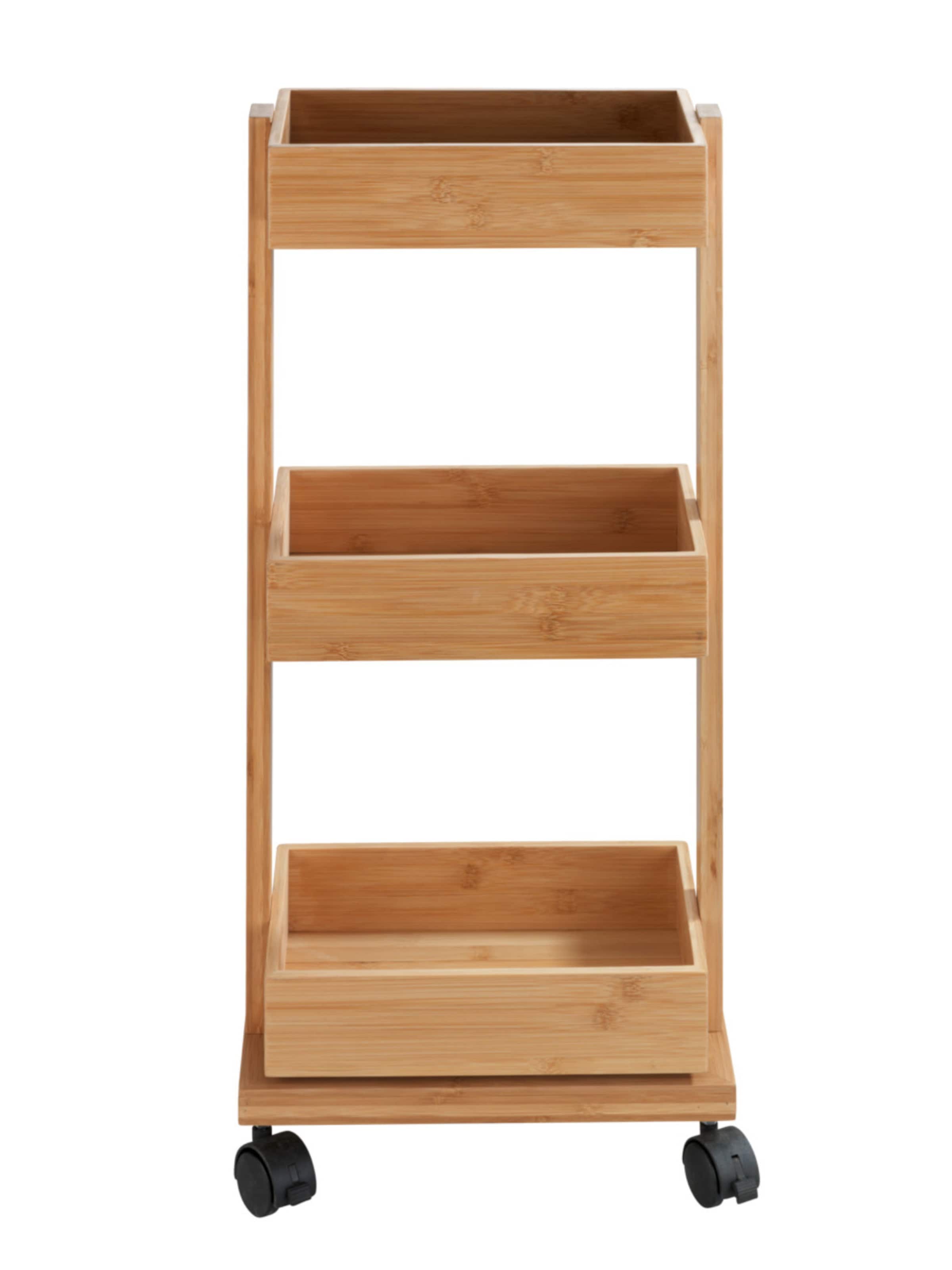 Wenko Shelf 'Tortona' in Brown: front