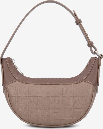 REPLAY Shoulder Bag in Brown: front