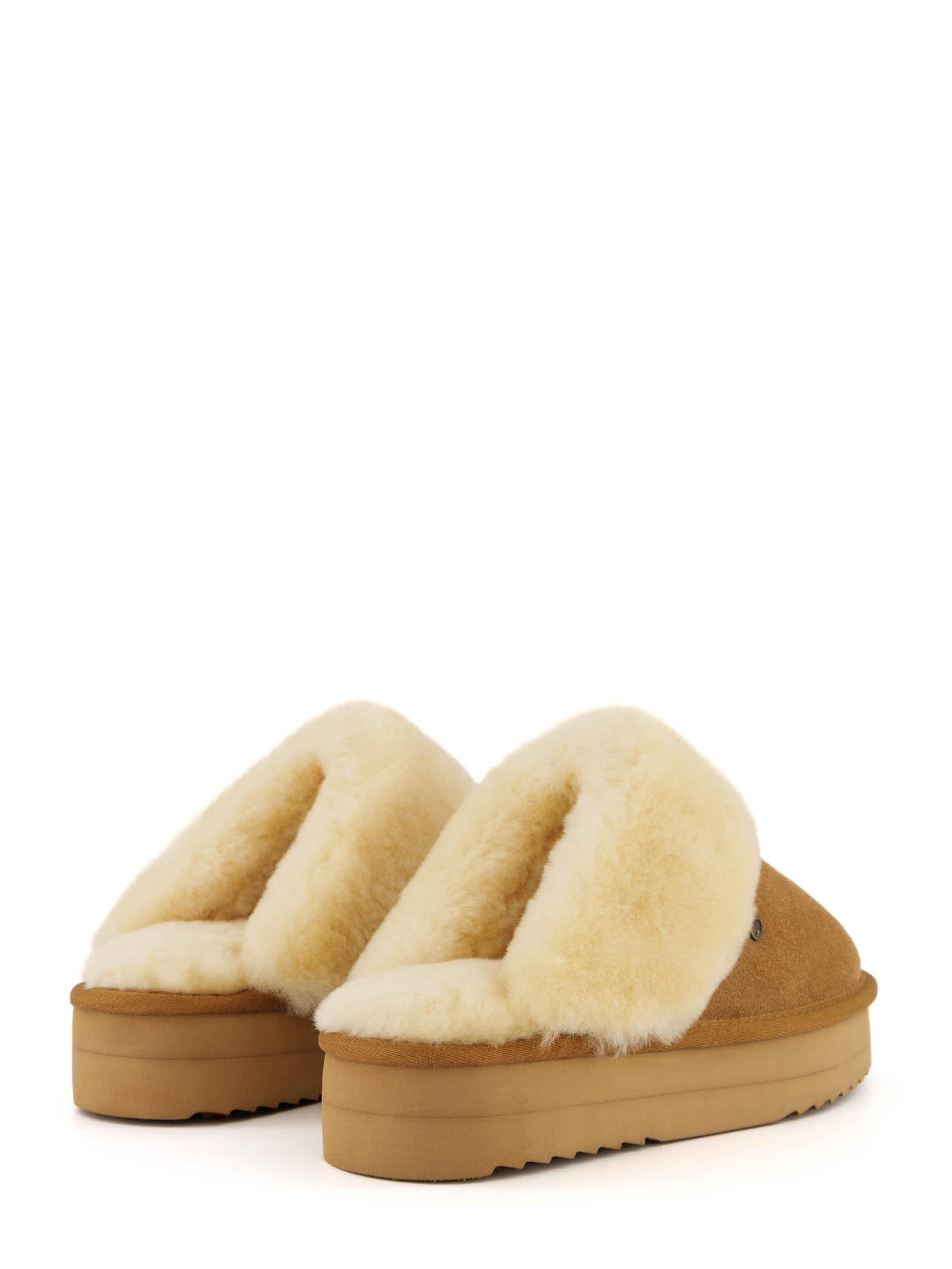 Warmbat Innesko 'Flurry' i brun