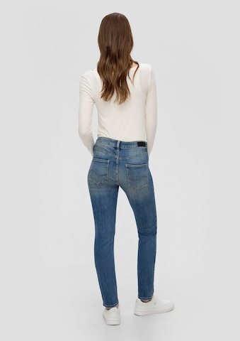 Skinny Jeans 'Catie' di QS in blu