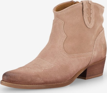 Bottines FELMINI en marron : devant