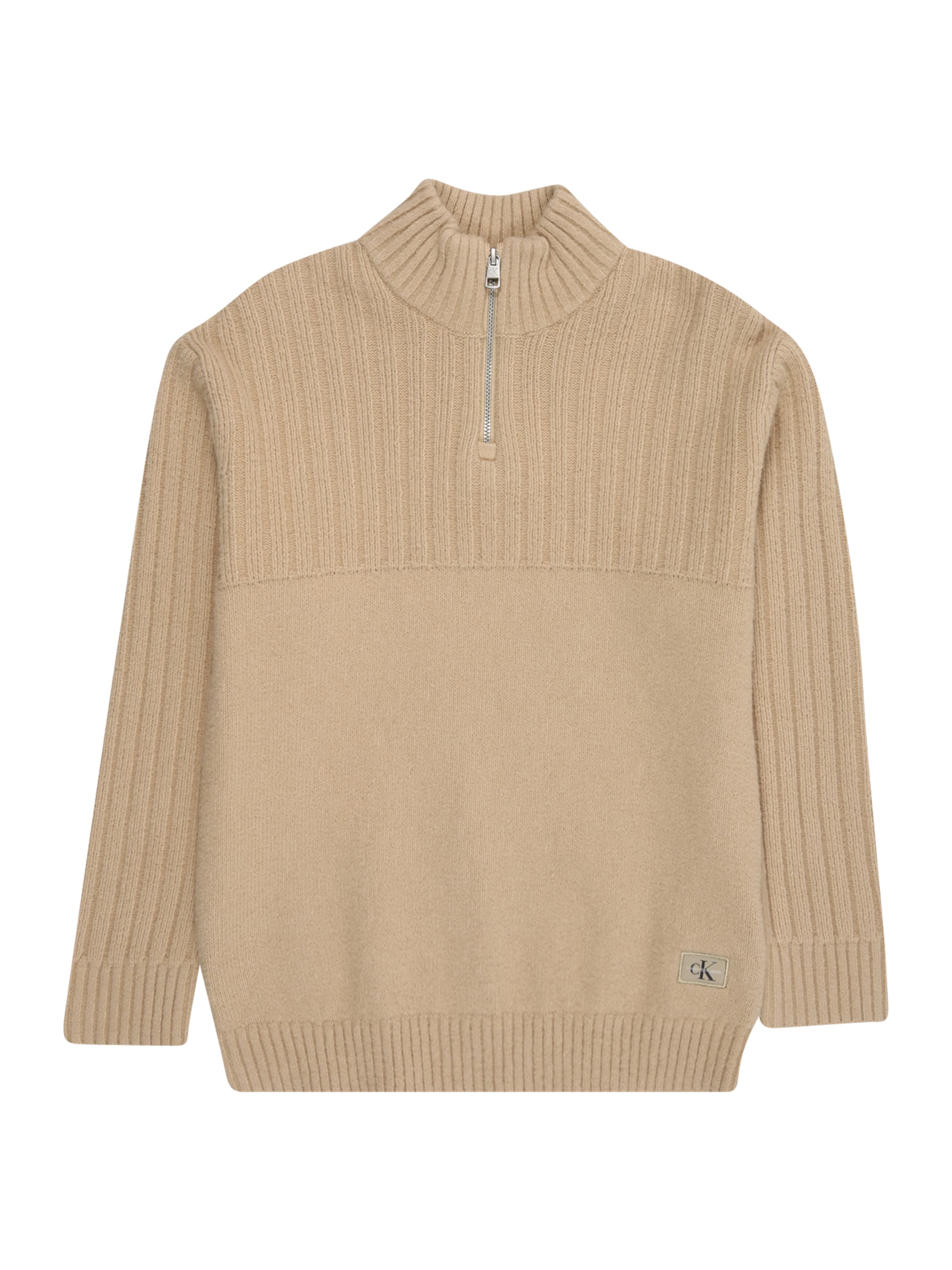 Calvin Klein Jeans Sweater in Green: front