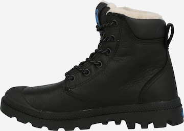 Palladium Lace-Up Boots 'Pampa' in Black