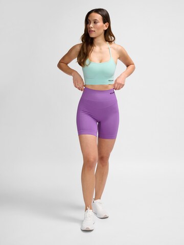 Skinny Pantalon de sport 'TIF' Hummel en violet