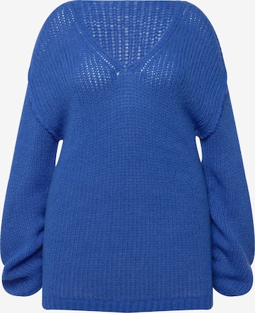 Angel of Style Sweater in Blue: front