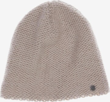 Soccx Hat & Cap in One size in Beige: front