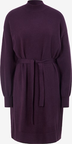Ragwear Knitted dress in Purple: front