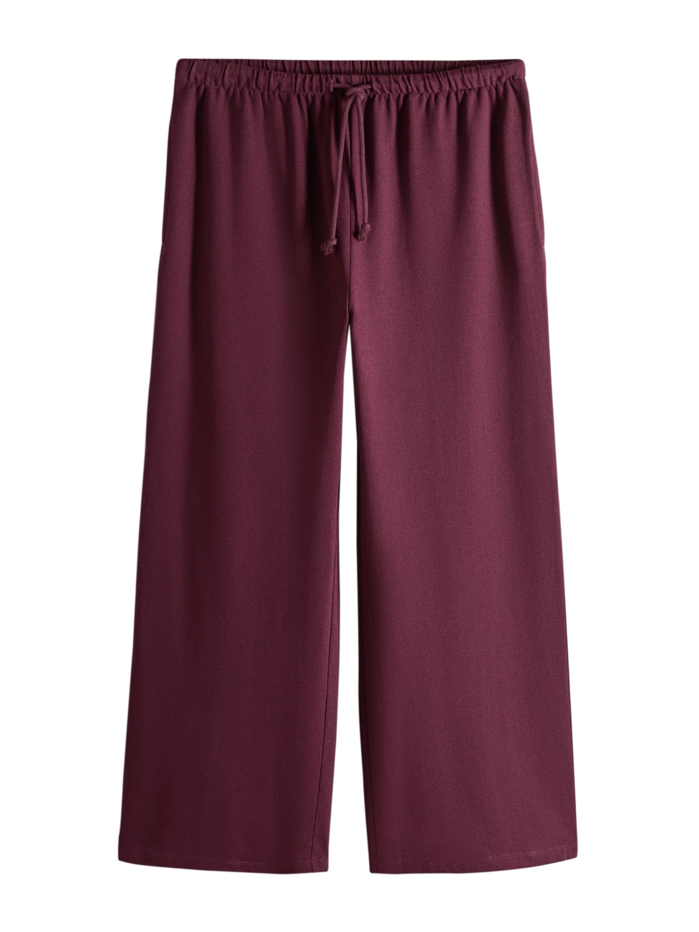 The Set - Pierna ancha Pantalón en azul