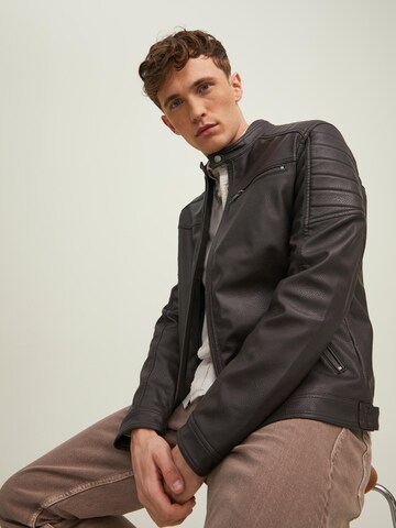 JACK & JONES Regular Fit Jacke 'JCORocky' in Braun