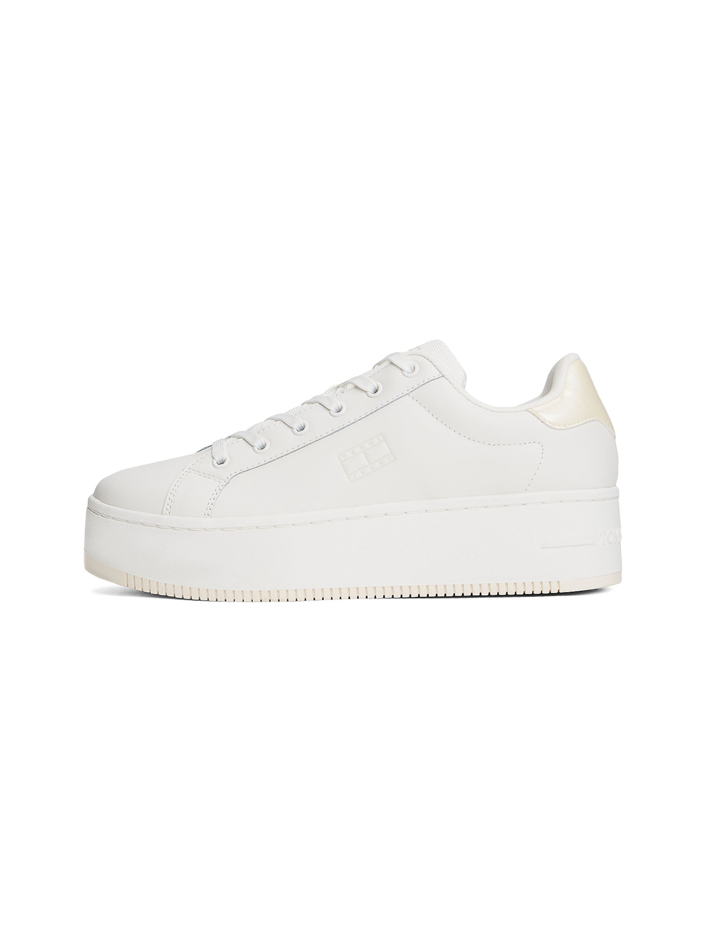 Tommy Jeans Platform trainers in Beige / White, Item view