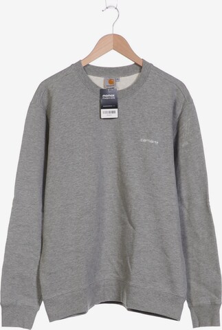 Carhartt WIP Sweatshirt & Zip-Up Hoodie in XL in Grey: front