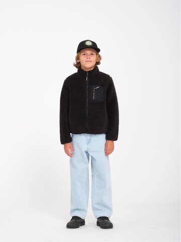 Volcom Fleece Jacket 'Muzzer Fuzzar' in Black