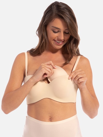 MAGIC Bodyfashion Bra Accessories in Beige: front