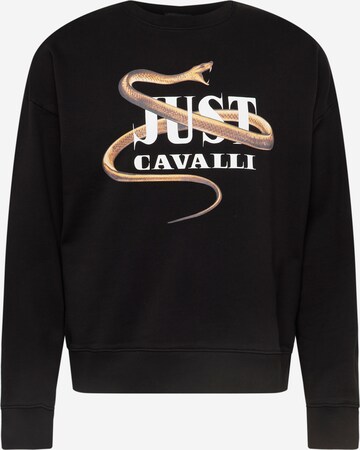 Just Cavalli Mikina – černá: přední strana