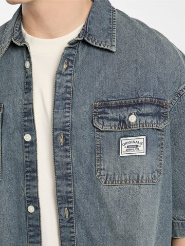 GUESS Comfort Fit Hemd in Blau