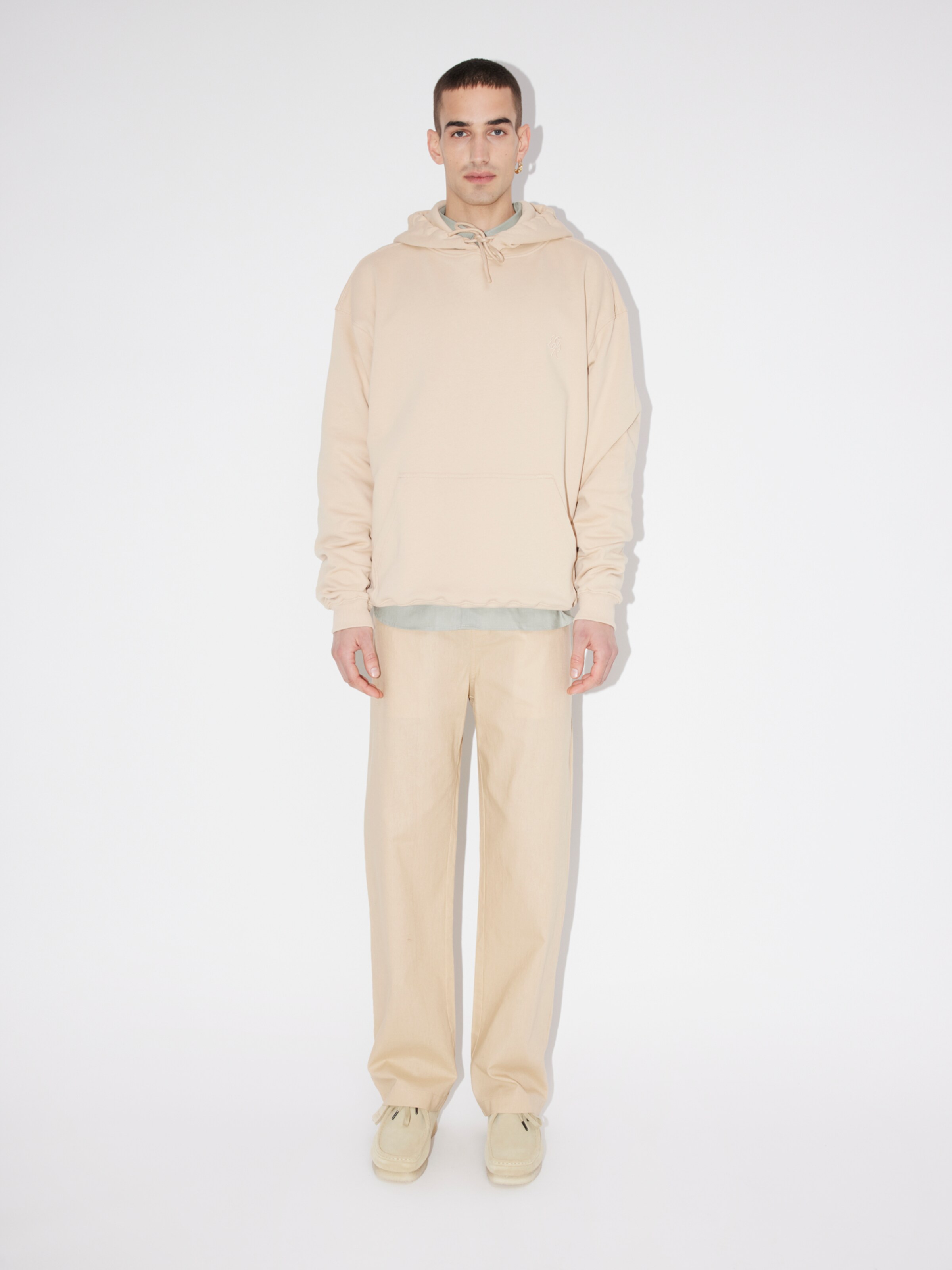 Männer Sweat LeGer by Lena Gercke Sweatshirt 'Ben' (GOTS) in Sand - GA15811 Männer Sweat LeGer by Lena Gercke Sweatshirt 'Ben' (GOTS) in Sand - GA15811