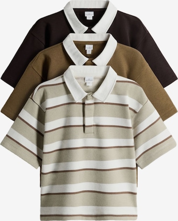 T-Shirt The Set en marron : devant
