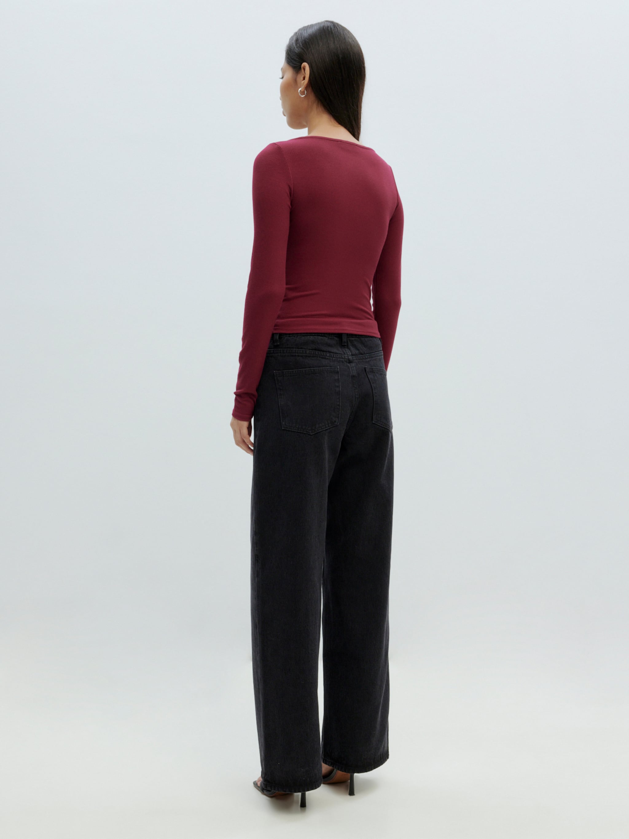 EDITED Produkte Shirt 'Kalama' burgunder