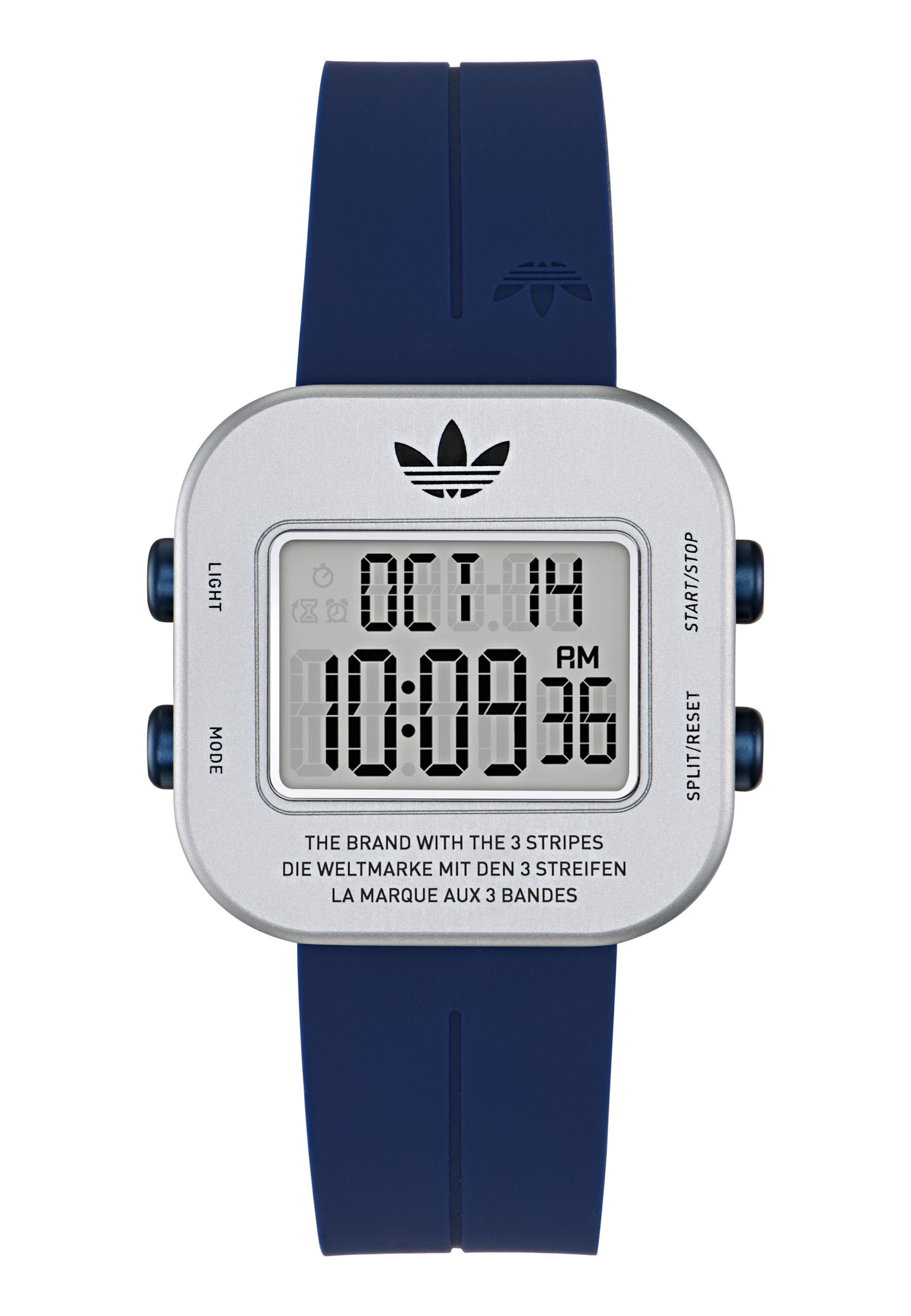 ADIDAS ORIGINALS Digitaal horloge in Blauw: voorkant